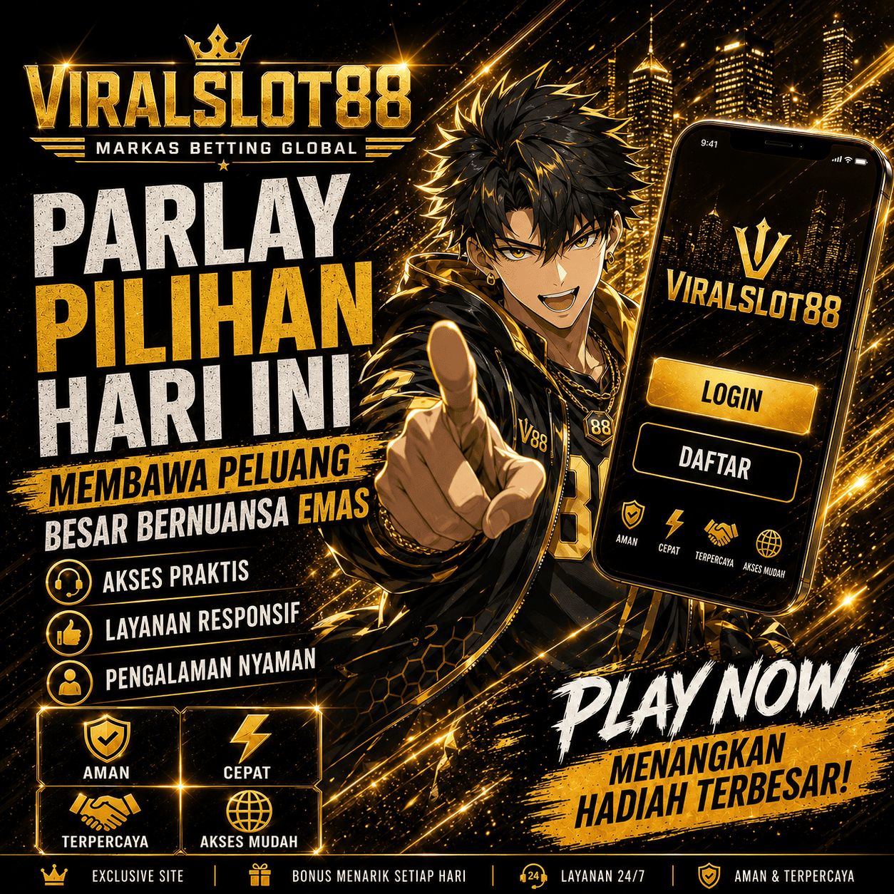 VIRALSLOT88 - VIRALSLOT 88 | Markas Betting Global & Parlay Pilihan Hari Ini